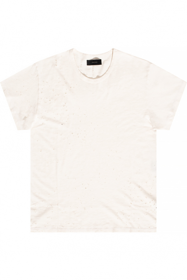 Amiri T-shirt with vintage effect
