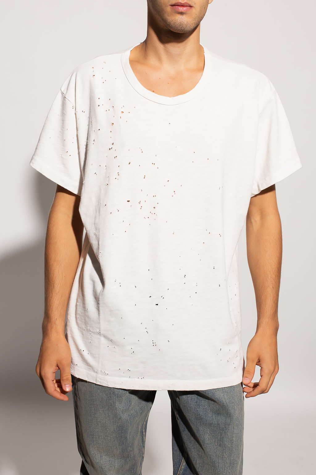 Amiri T-shirt with vintage effect