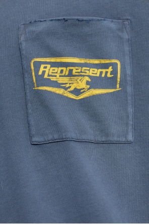 Represent T-Shirt mit Vintage-Effekt