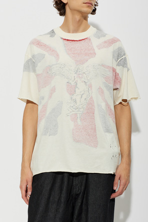 Represent T-shirt with a colorful print