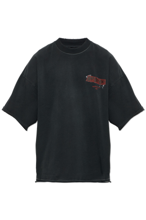 T-shirt with a colorful print