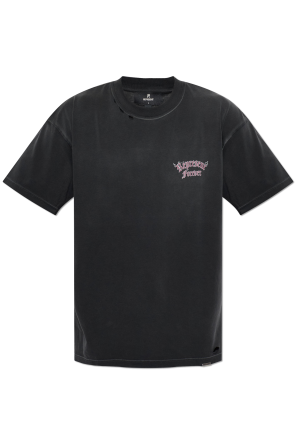 T-shirt with a vintage effect