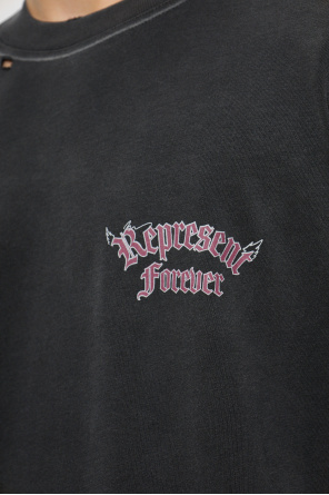 Represent T-shirt with a vintage effect
