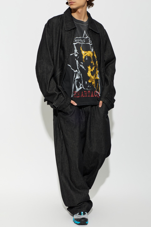 Represent T-shirt with colorful print
