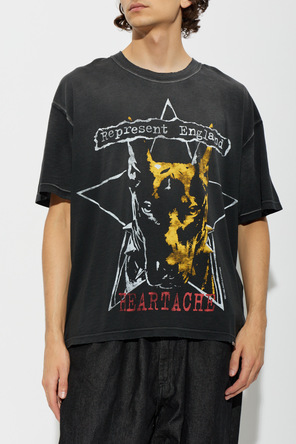 Represent T-shirt with colorful print