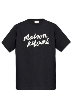 T-shirt with logo od Maison Kitsuné