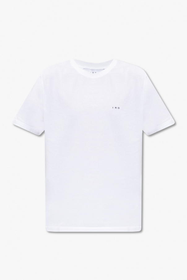 Iro ‘Eric’ T-shirt Sleeve with logo
