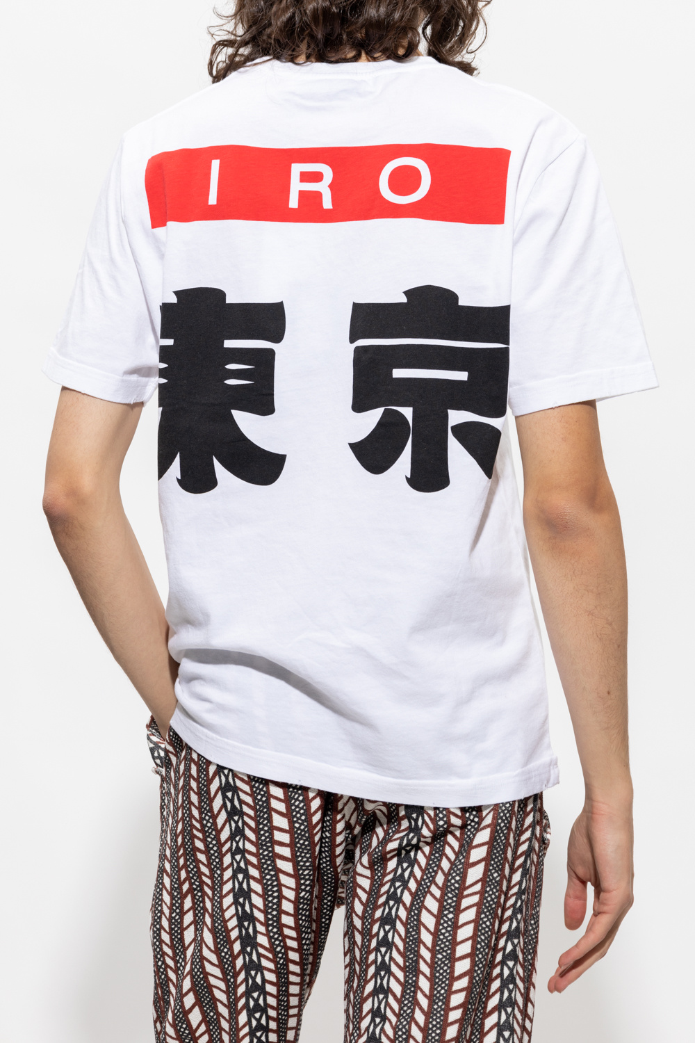 Iro ‘Eric’ T-shirt with logo