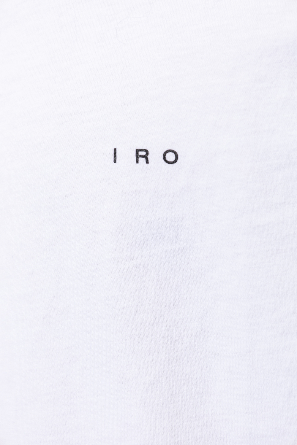 Iro ‘Eric’ T-shirt Sleeve with logo