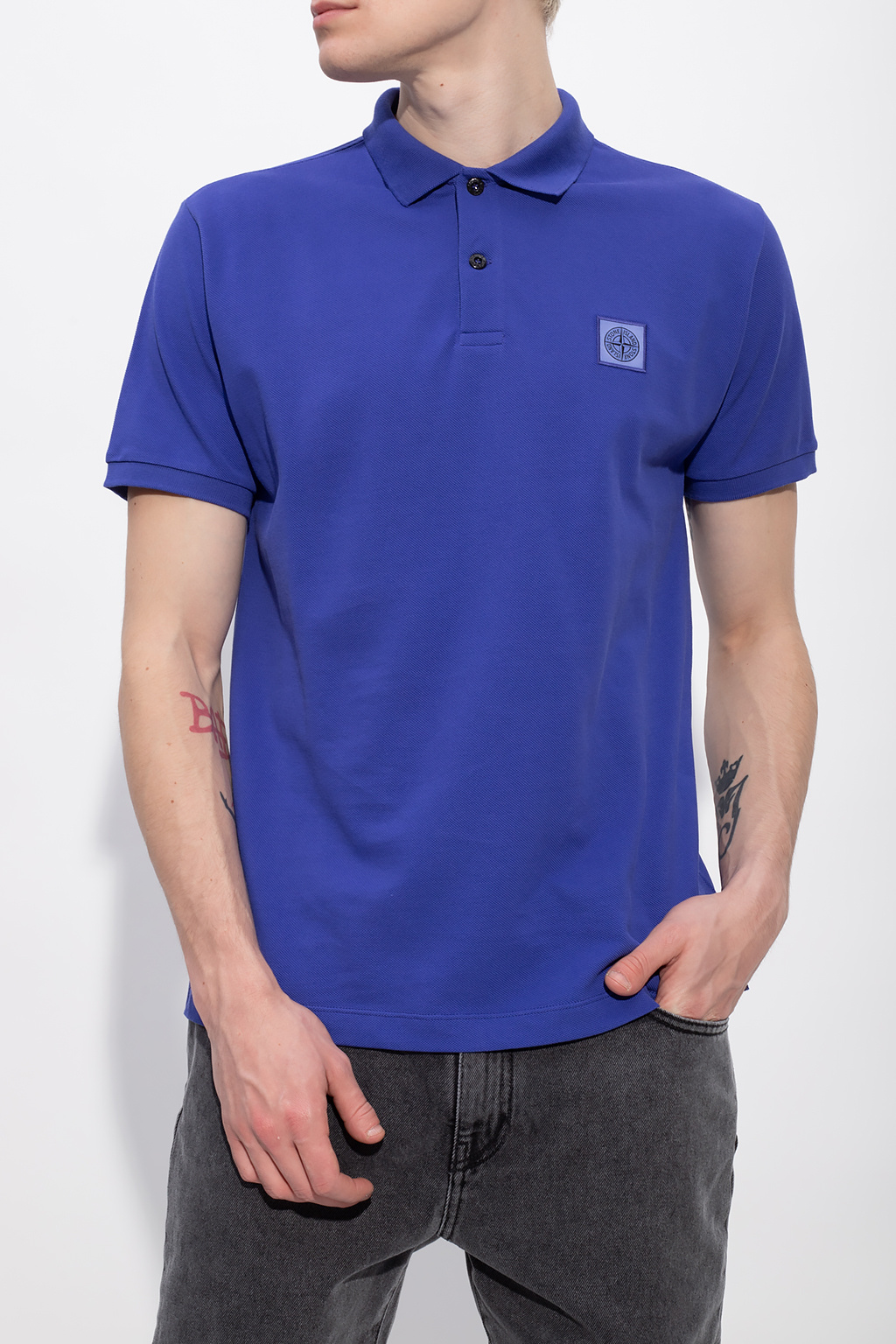 Stone Island Polo shirt with logo