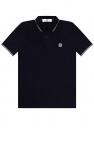 Stone Island Logo-patched polo shirt