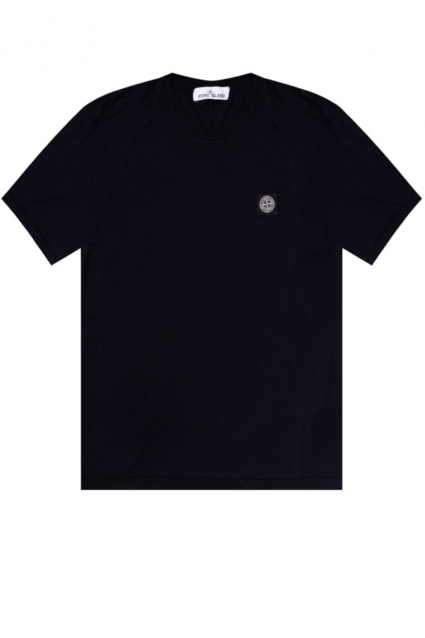 Stone Island Logo-patched T-shirt