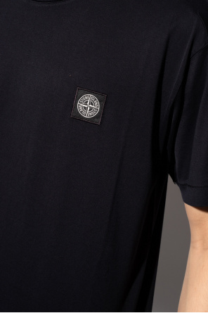 Stone Island Logo-patched T-shirt