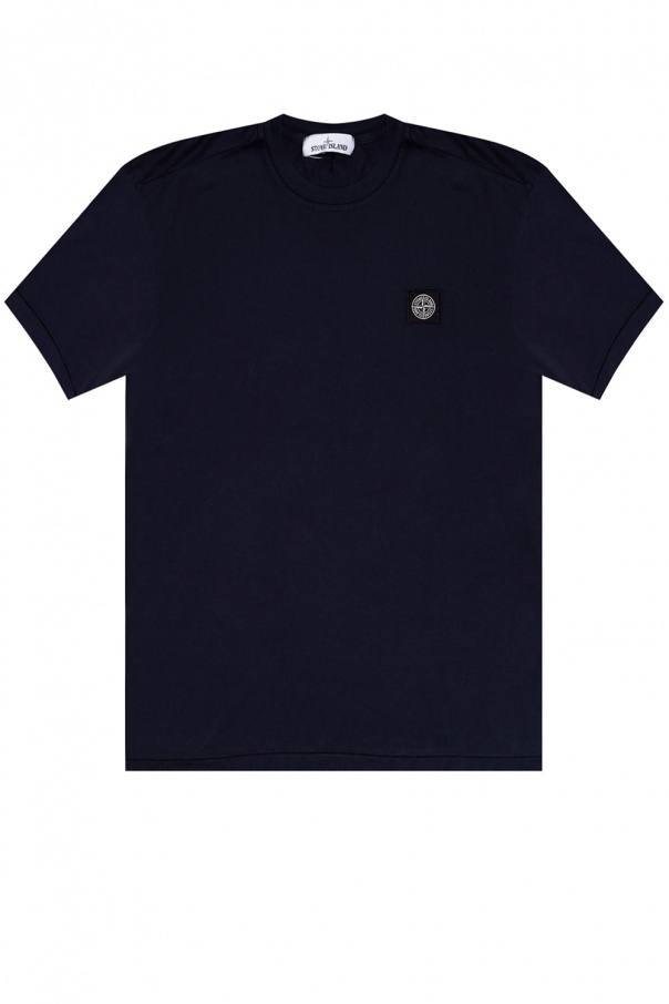 Stone Island Logo-patched T-shirt