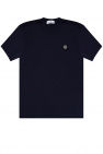 DONDUP KIDS T-Shirt mit perlenverziertem Logo Schwarz