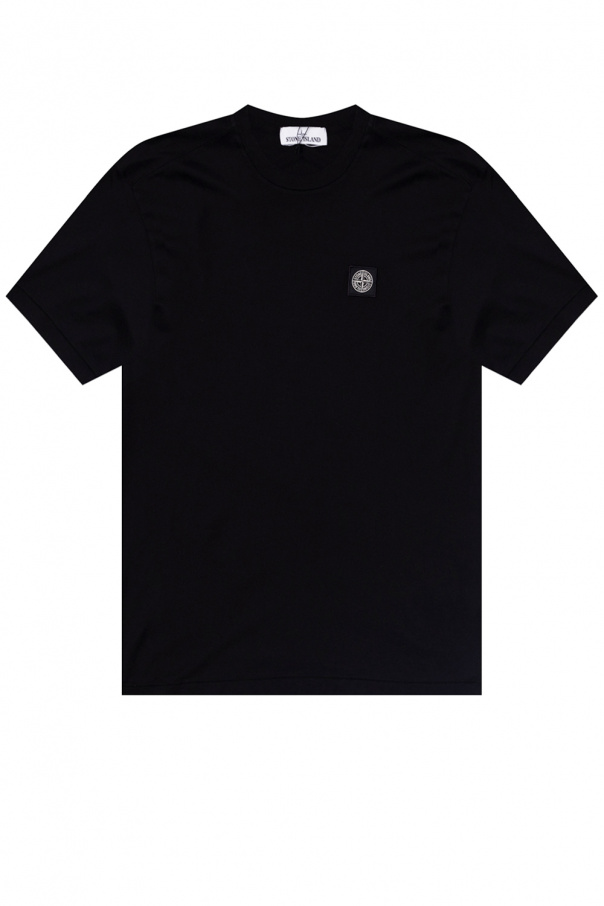 Stone Island Logo-patched T-shirt