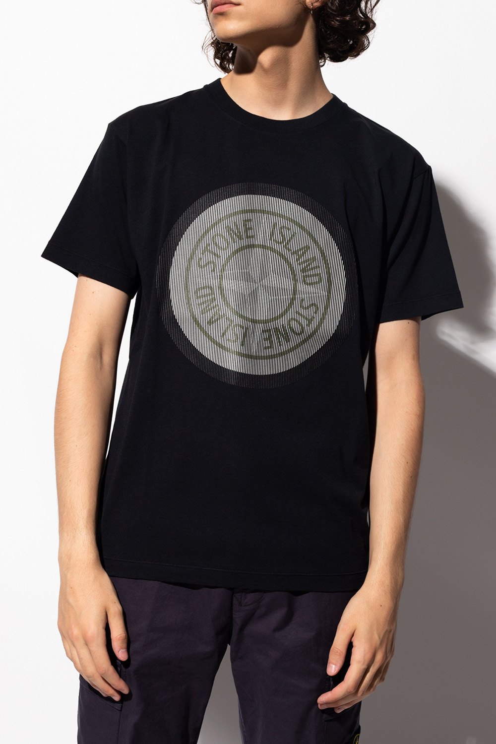 Stone Island Logo-printed T-shirt