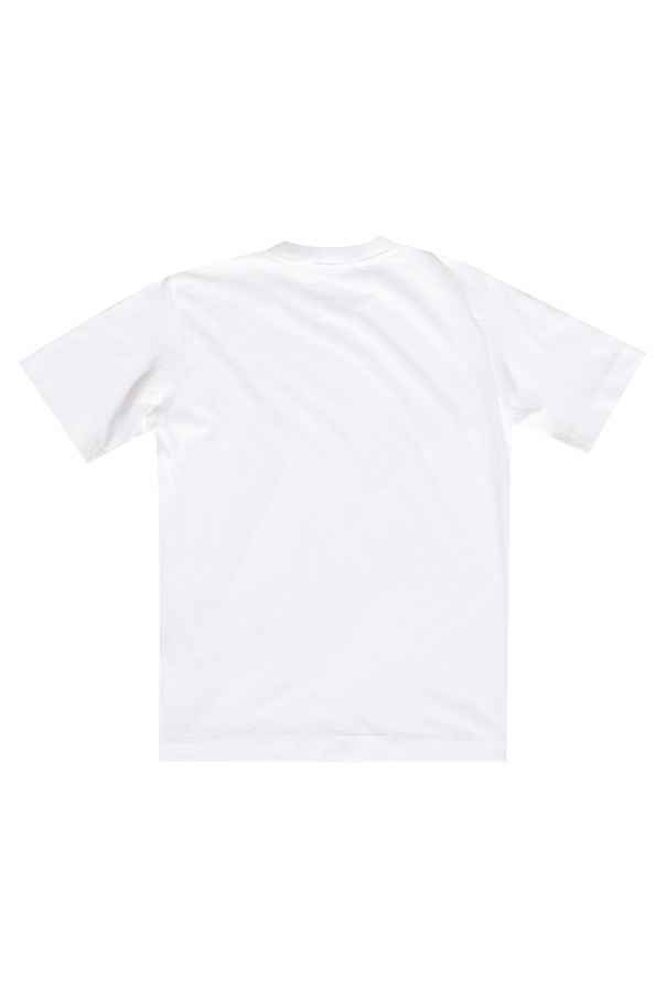 T-shirt HUF Mix Box Logo T-Shirt TS01343 WHITE Logo T-shirt