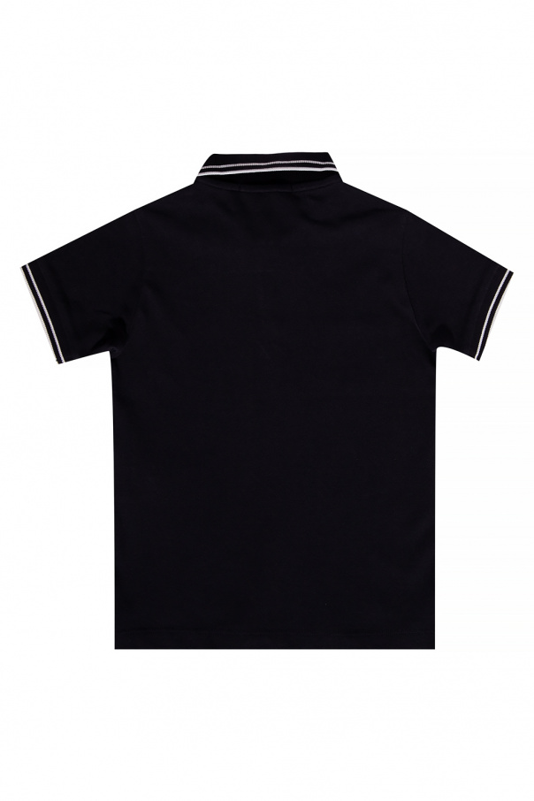 Polo Mc Le Voile St Tropez Pentid Moda Uomo River Island long sleeved knitted polo in black