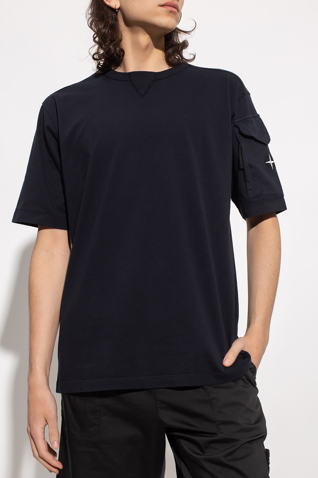 Stone Island T-shirt Tailored with pockets