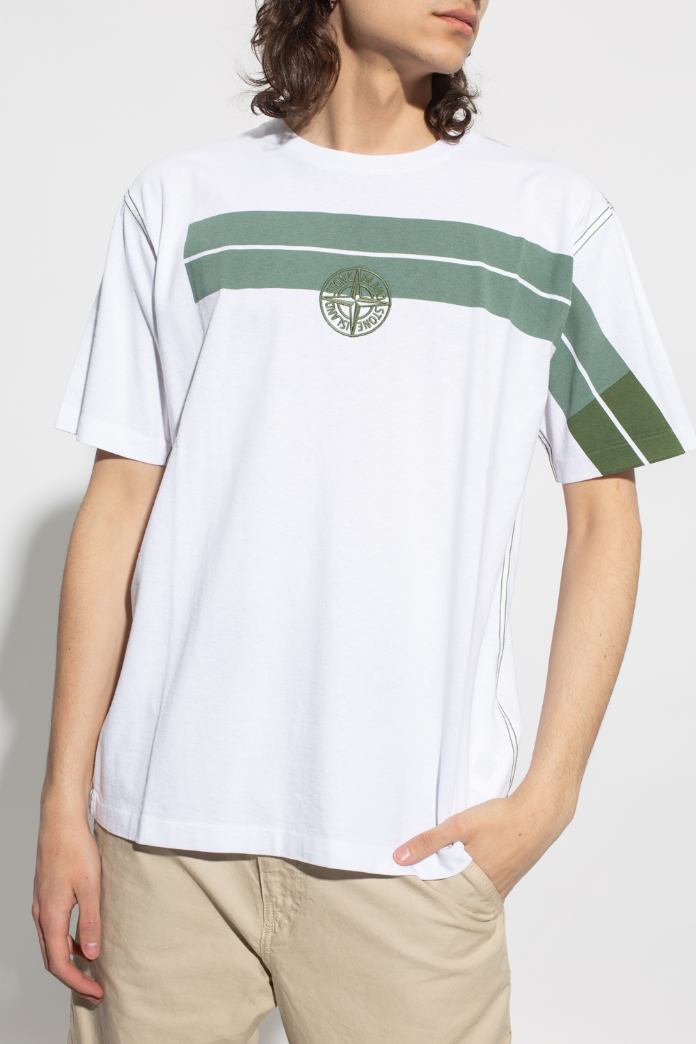 Stone Island T-shirt with logo