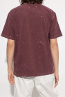 Stone Island T-shirt with bleached effect