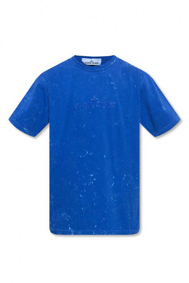 Stone Island product eng 38265 Sweatshirt Wood Wood Hope Logo Sweatshirt 12112402 2474 DUSTY BLUE
