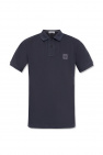 Stone Island Classic Fit Cotton Eyelet Polo Shirt ICONIC EXCLUSIVE