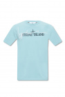 Stone Island paisley-print Gar shirt Black