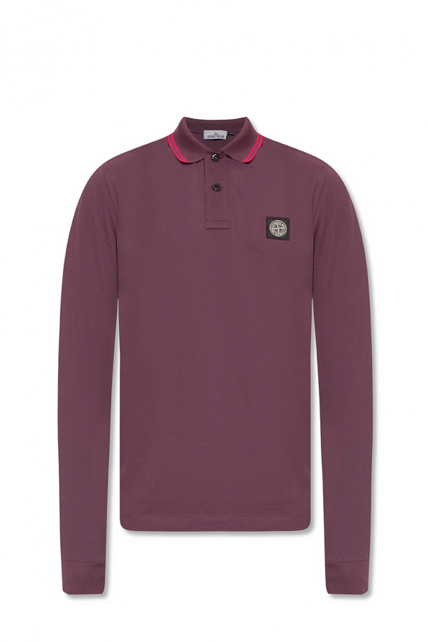 Stone Island Polo shirt with long sleeves