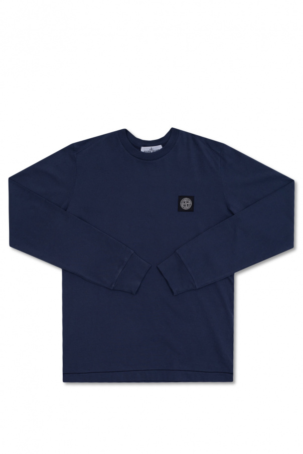 lens-detail utility sweatshirt Long-sleeved T-shirt