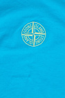 TEEN logo-patch crew neck sweatshirt Khaki Black Long-sleeved T-shirt