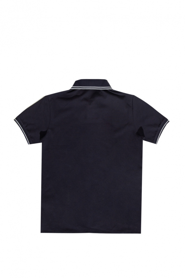 straight fit polo shirt Polo shirt with logo