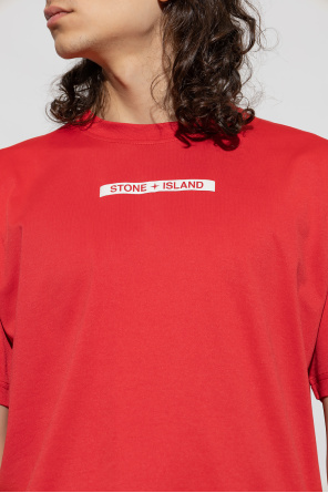 Stone Island company kids teen logo debossed cotton sweatshirt item