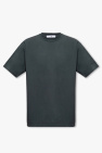 Bershka T-Shirt in Grau mit Print auf der Brust