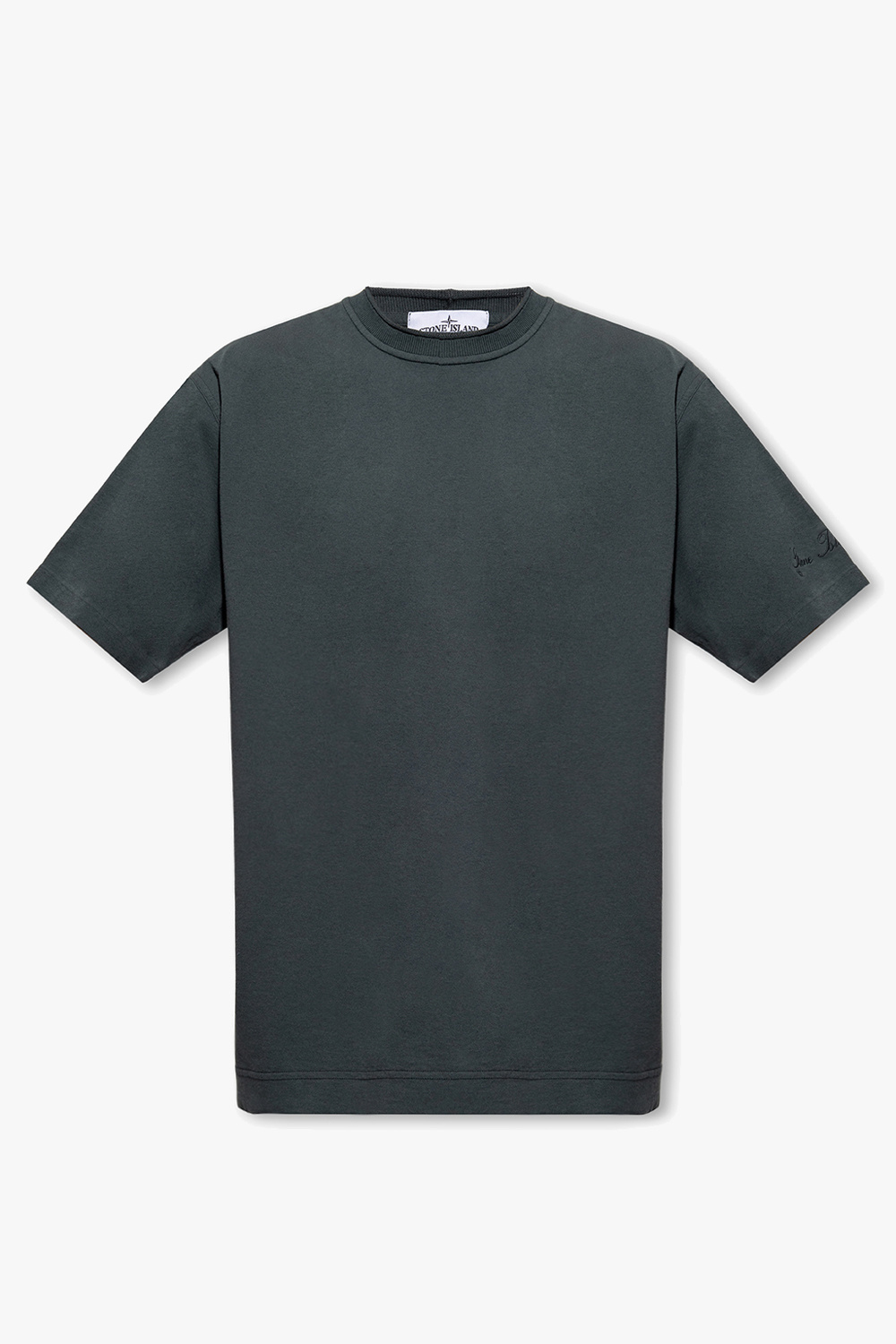 IetpShops GB - shirt Stone Island - Eigenschaften Born living yoga Karuna Kurzärmeliges  T-shirt - Grey Printed T