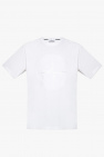 A lovely cotton t-shirt Geo with a broderie anglaise statement collar