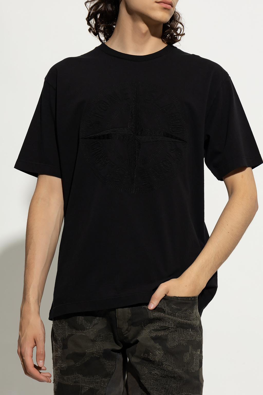 Stone Island T-shirt with logo