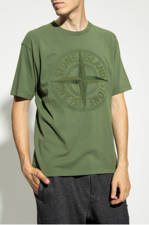 Stone Island buy tommy hilfiger chest logo relaxed crew neck t shirt