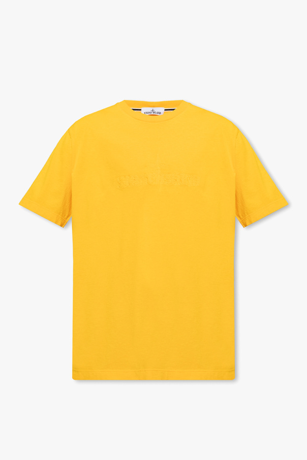 Stone Island T-shirt with Rubber