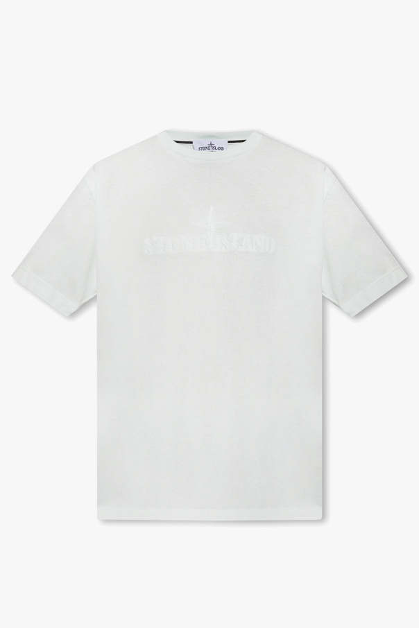 Stone Island G-Star T-shirt avec écusson logo Jaune