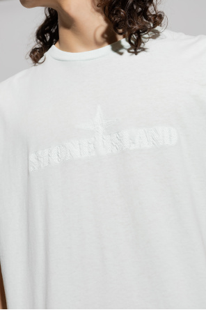 Stone Island G-Star T-shirt avec écusson logo Jaune