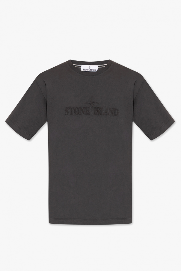Stone Island x Vans short sleeve graphic-print sweatshirt