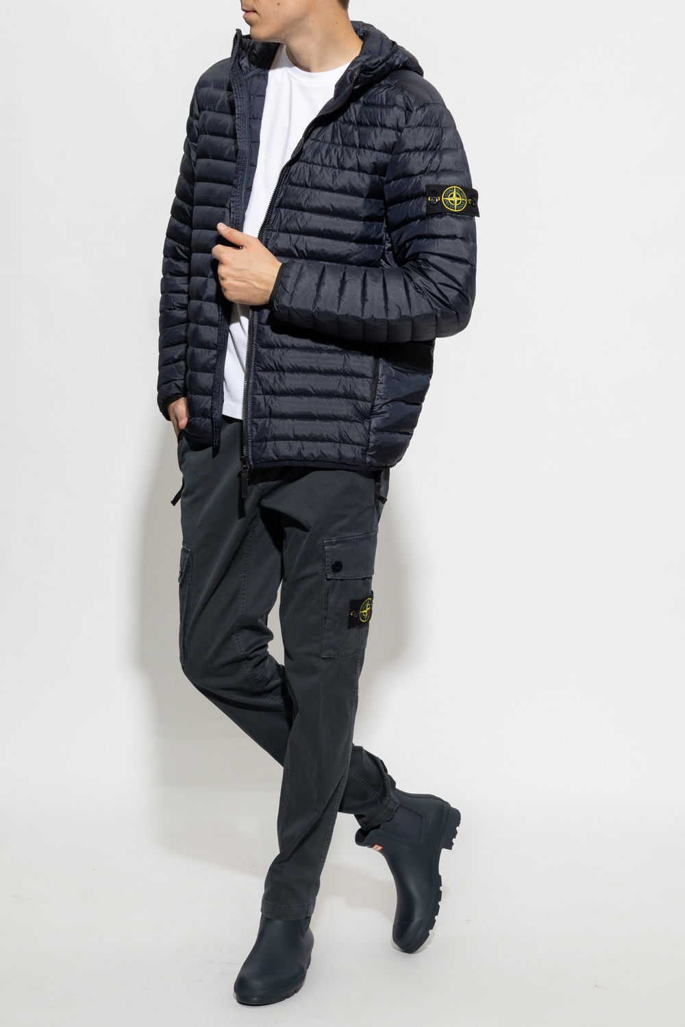 Stone Island The Armand hoodie from is knit from pure cotton