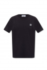 Logo T-shirt cotton logo T-shirt from featuring a round neck