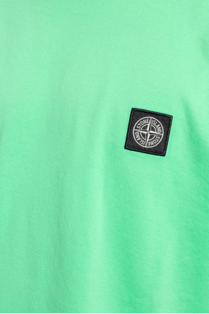 Stone Island Alexander McQueen logo-embroidered layered T-shirt