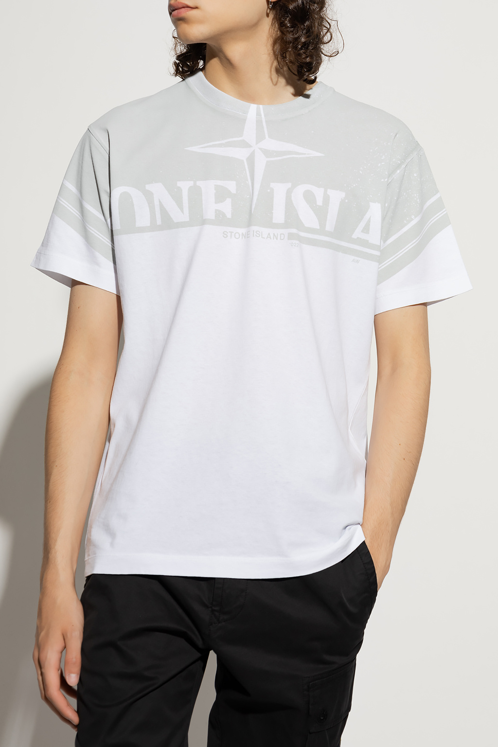 Stone Island T-shirt with logo