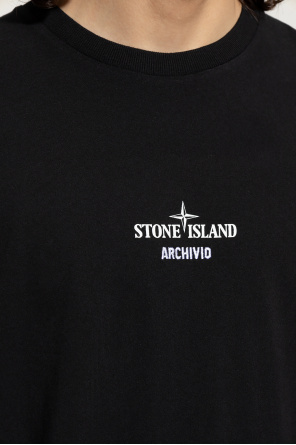 Stone Island AMI Paris Ami de Coeur logo hoodie