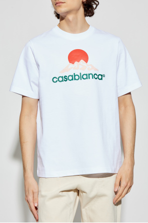 Casablanca T-shirt with logo
