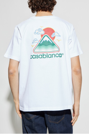 Casablanca T-shirt with logo